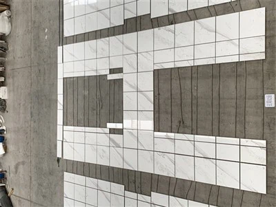 Hvit Volakas marmor baderomsflis