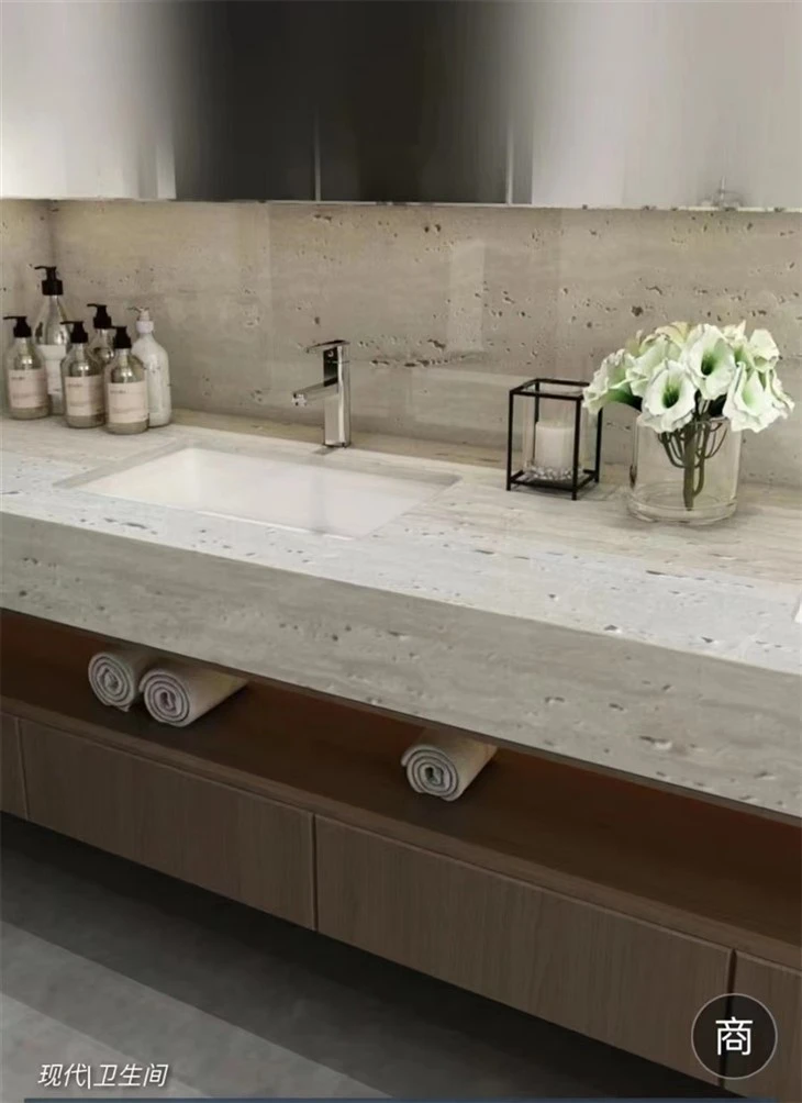 White Travertine Tile